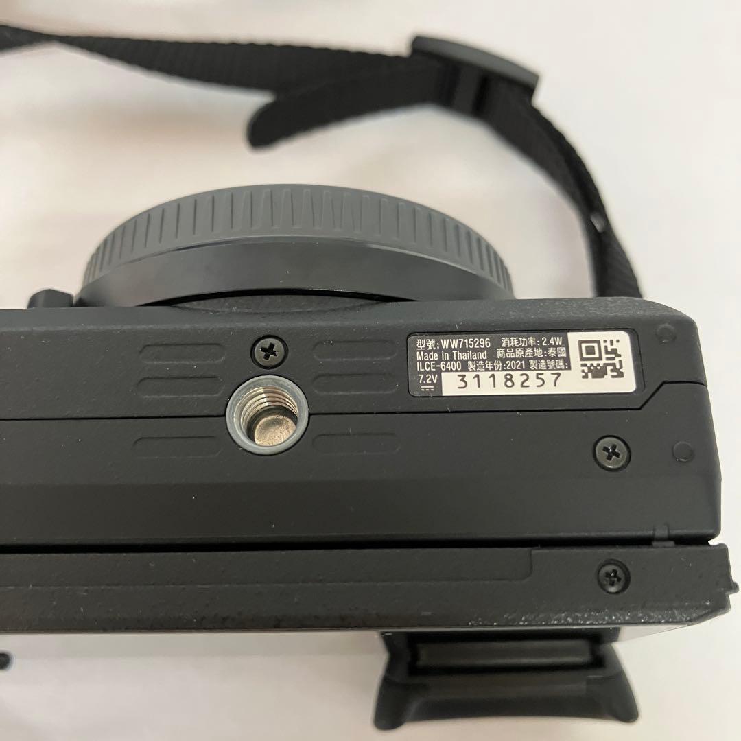 SONY α6400 ILCE-6400 ブラック ミラーレス一眼カメラ 本体