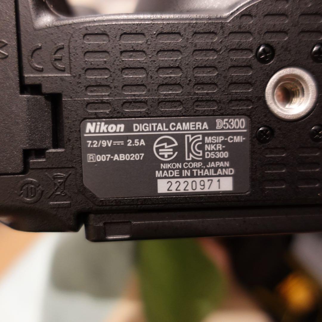 Nikon D5300 レンズ付き　カメラ