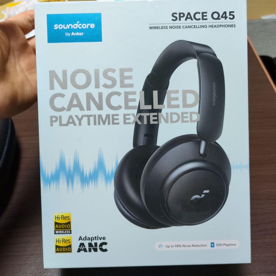 soundcore SPACE Q45 ワイヤレスヘッドフォン　ブラック