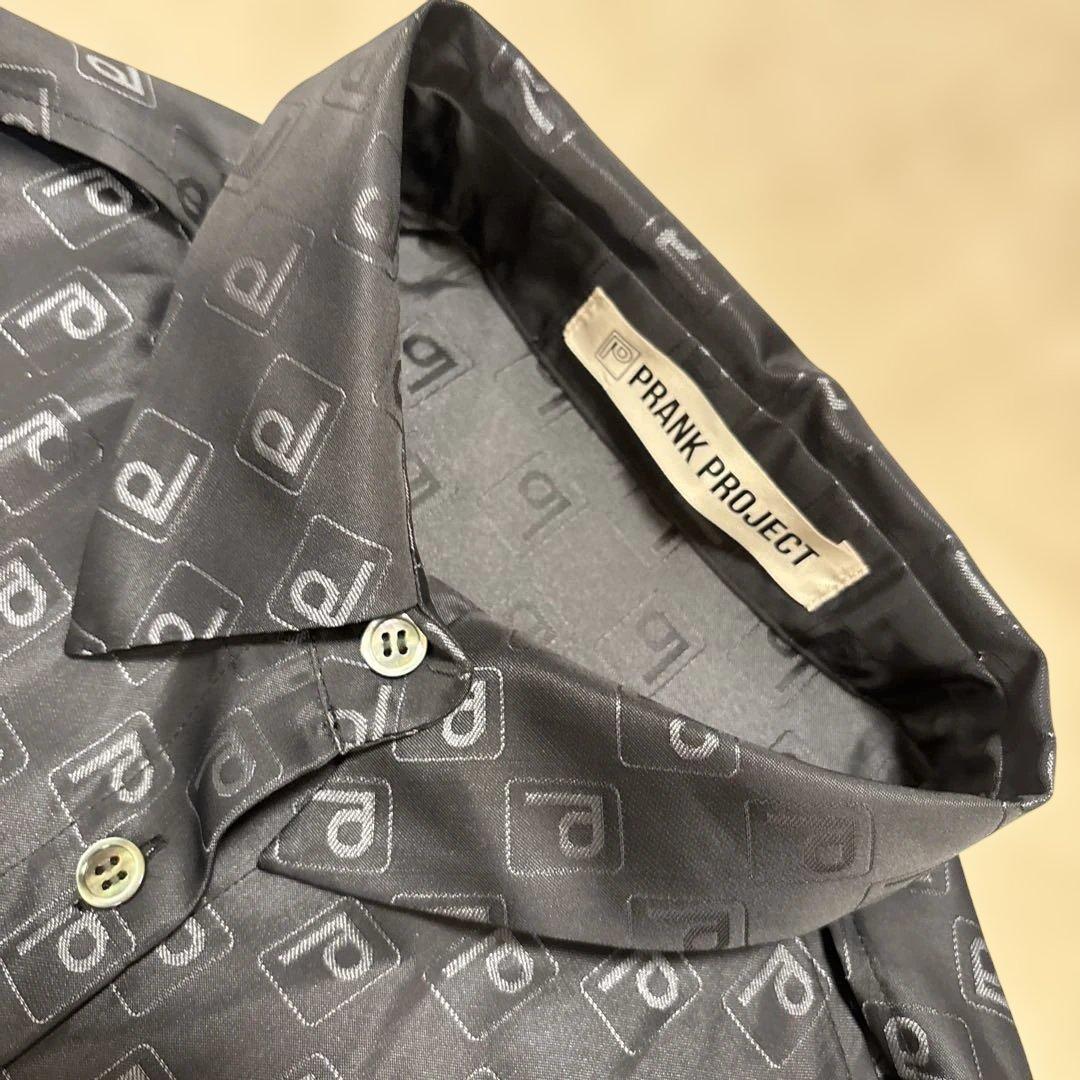 美品⭐️prank project ロゴジャガードシャツ