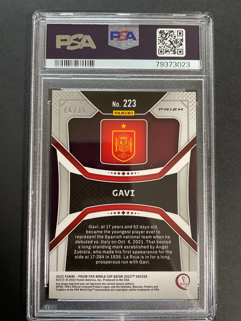 PANINI PRIZM ガビ PSA10 ルーキー 35枚限定