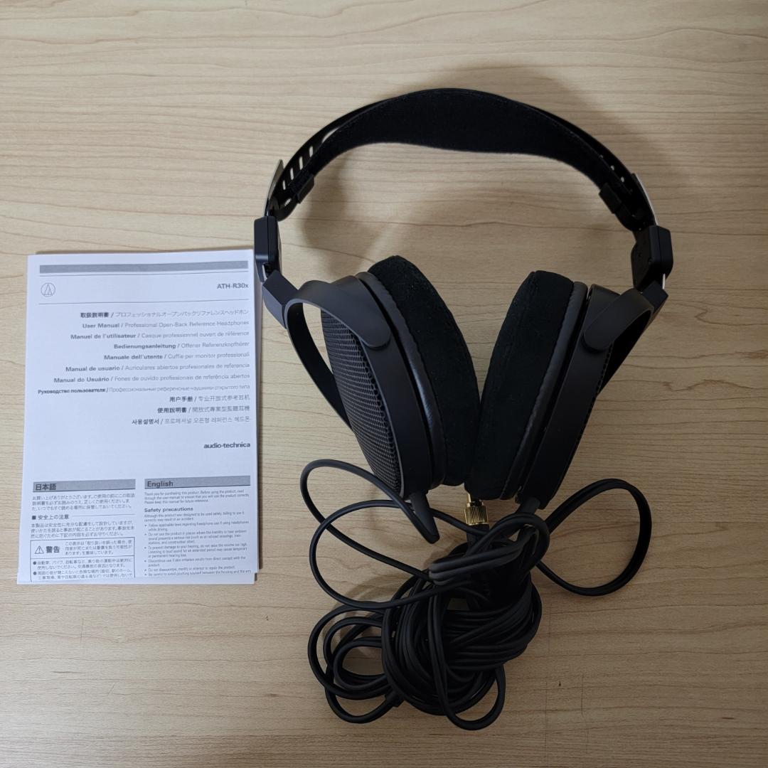 【ほぼ新品】audio-technica ATH-R30x