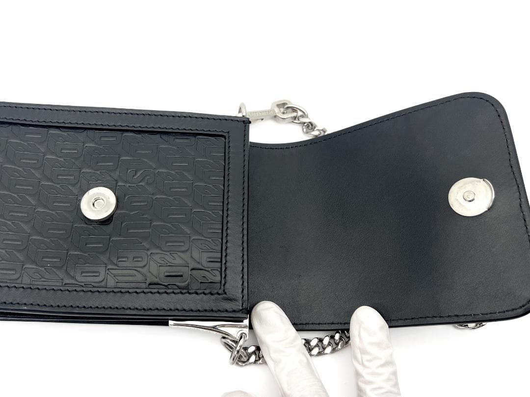 ★美品　DSQUARED2 ディースクエアード 2WAY レザー フォンポーチ★