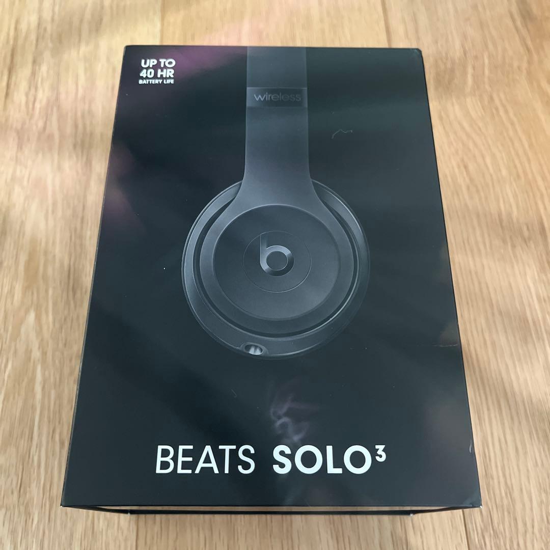 【美品】BEATS SOLO3 ワイヤレスヘッドホン