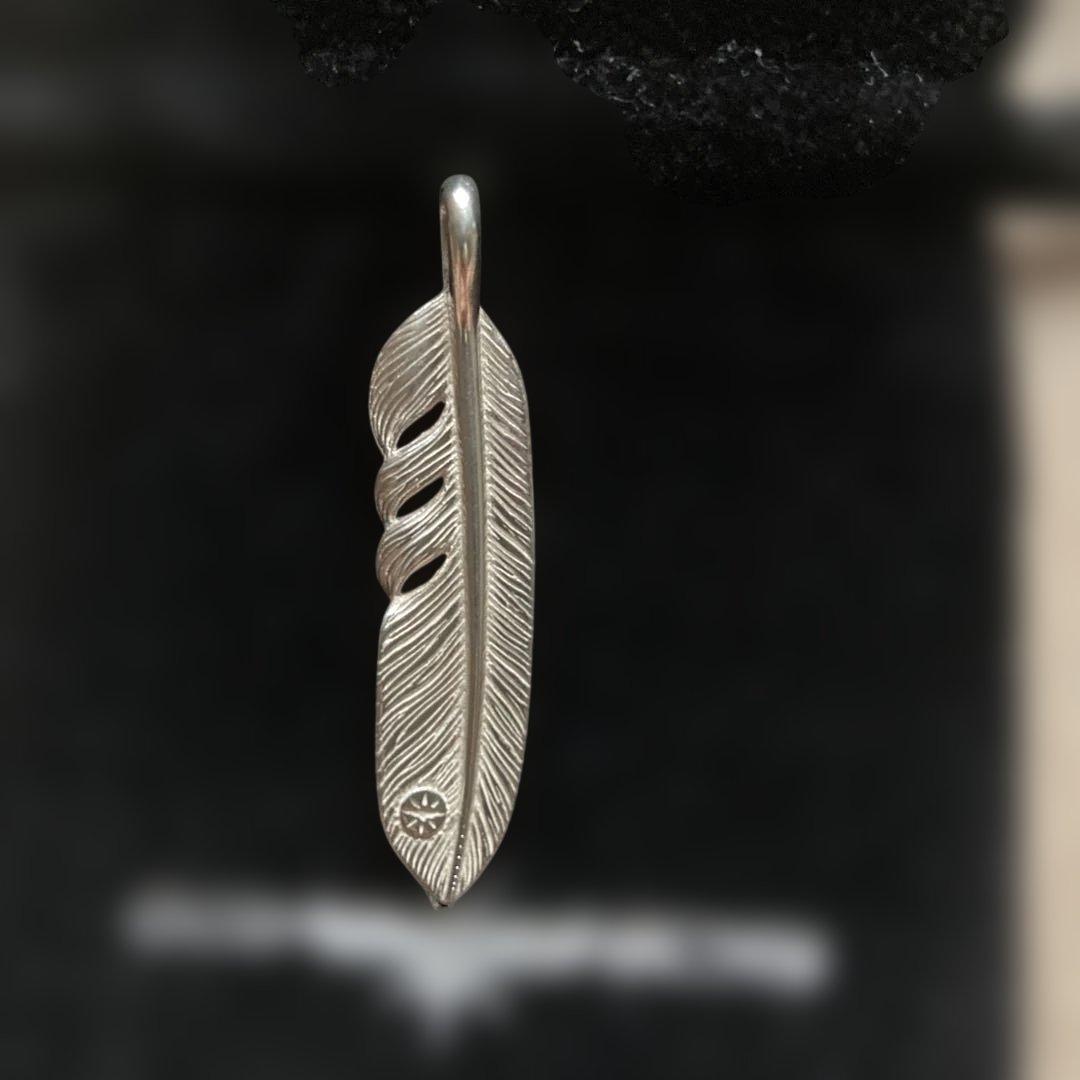 K*n様 【新品未使用】GOD SUNSプレーンフェザーK18ローズメタル付きL