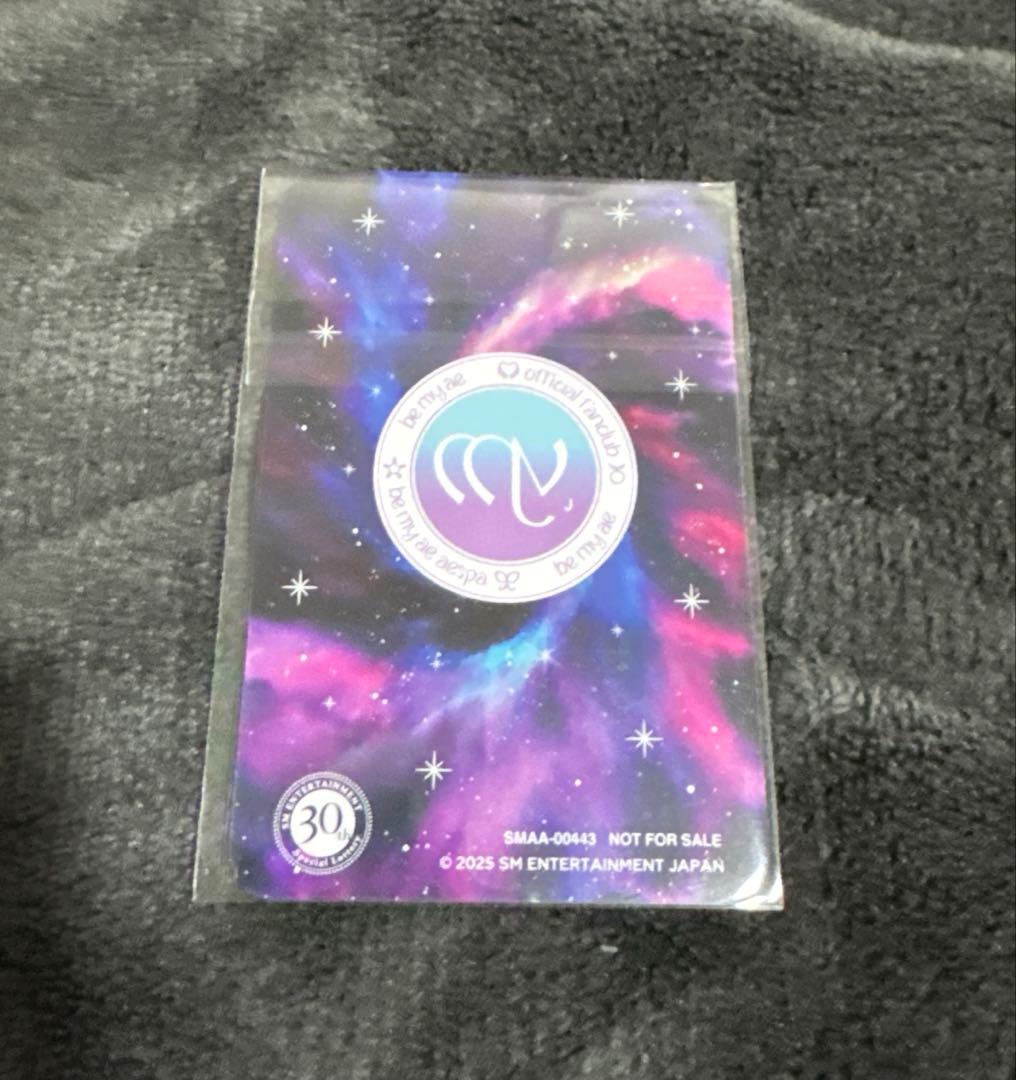 aespa SM 30th Anniversary 抽選 ニンニン
