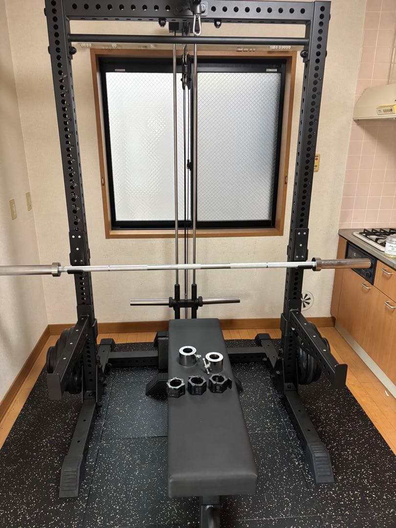 MBCスクワットスタンド スタンダード210cmセット