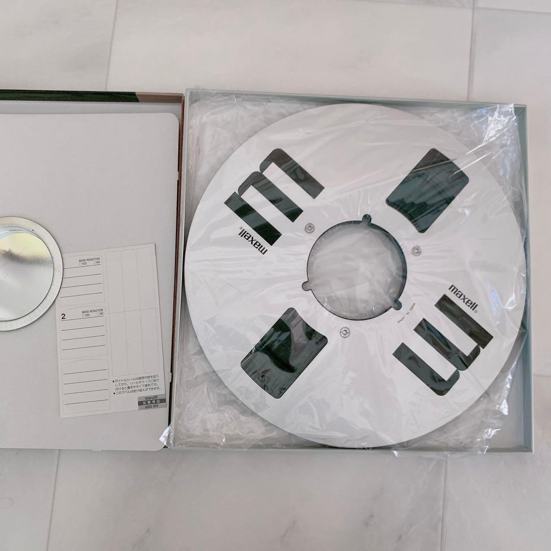 オープンリールテープ　マクセル　maxell 35-180 XLI XLII