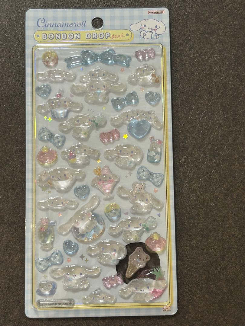 【正規品】サンリオボンボンドロップシール第一弾8枚セット