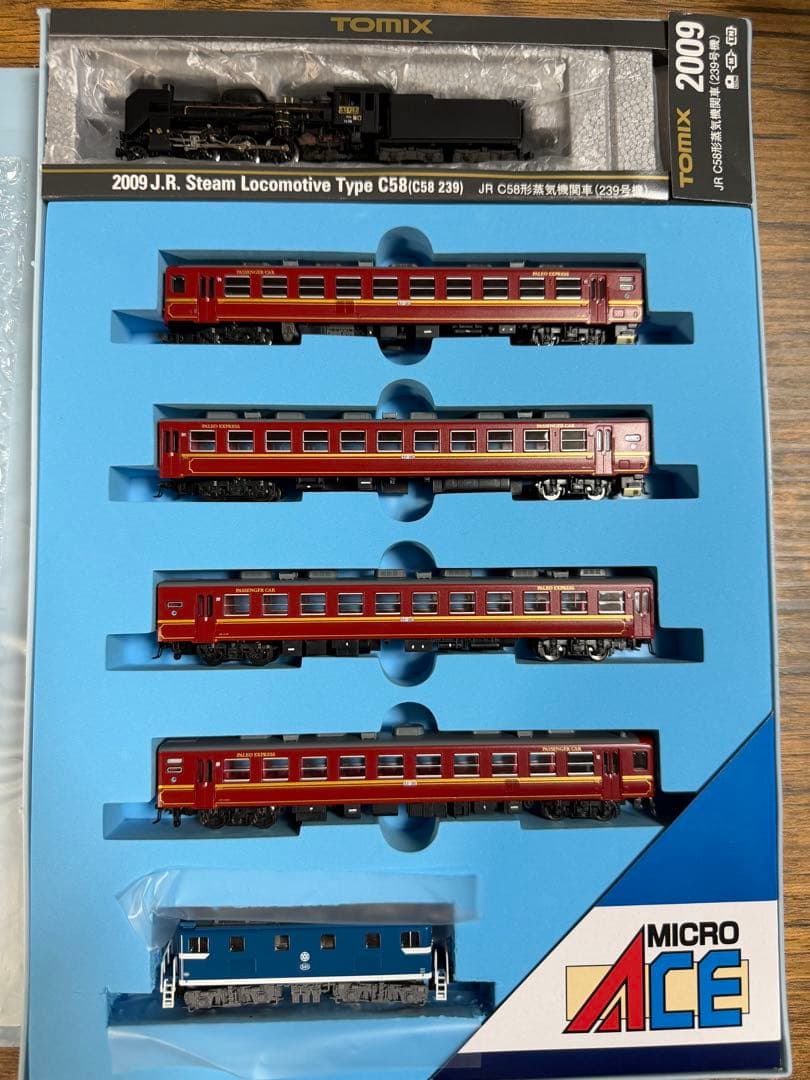 Nゲージ　秩父鉄道　パレオエクスプレスC58 363＋12系客車＋デキ501青