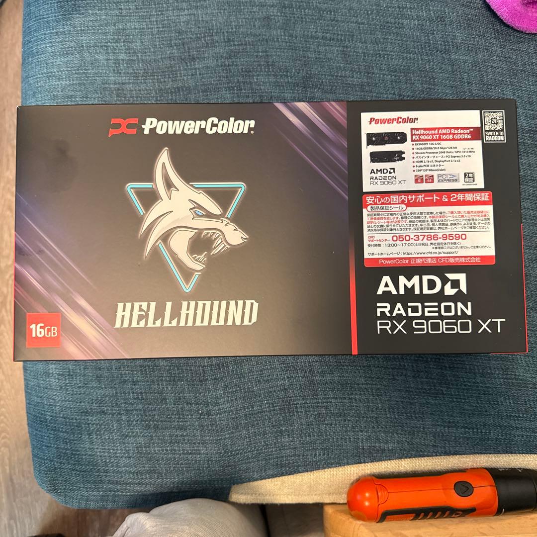 【延長保証5年】 Radeon RX 9060XT 16GB