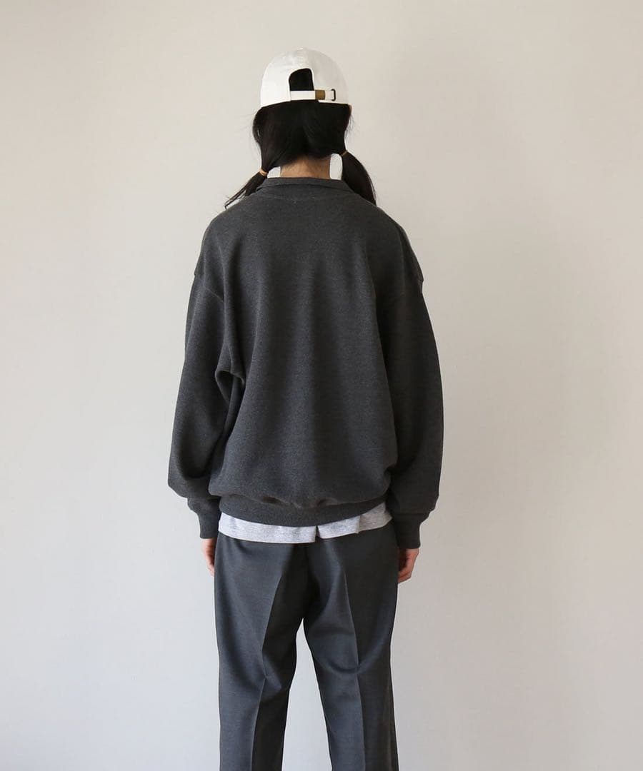 トップス crepuscule Co/ra moss stitch skipper