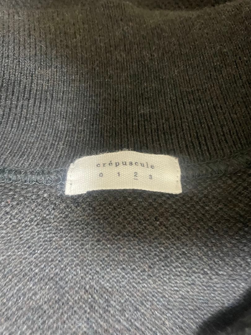 トップス crepuscule Co/ra moss stitch skipper