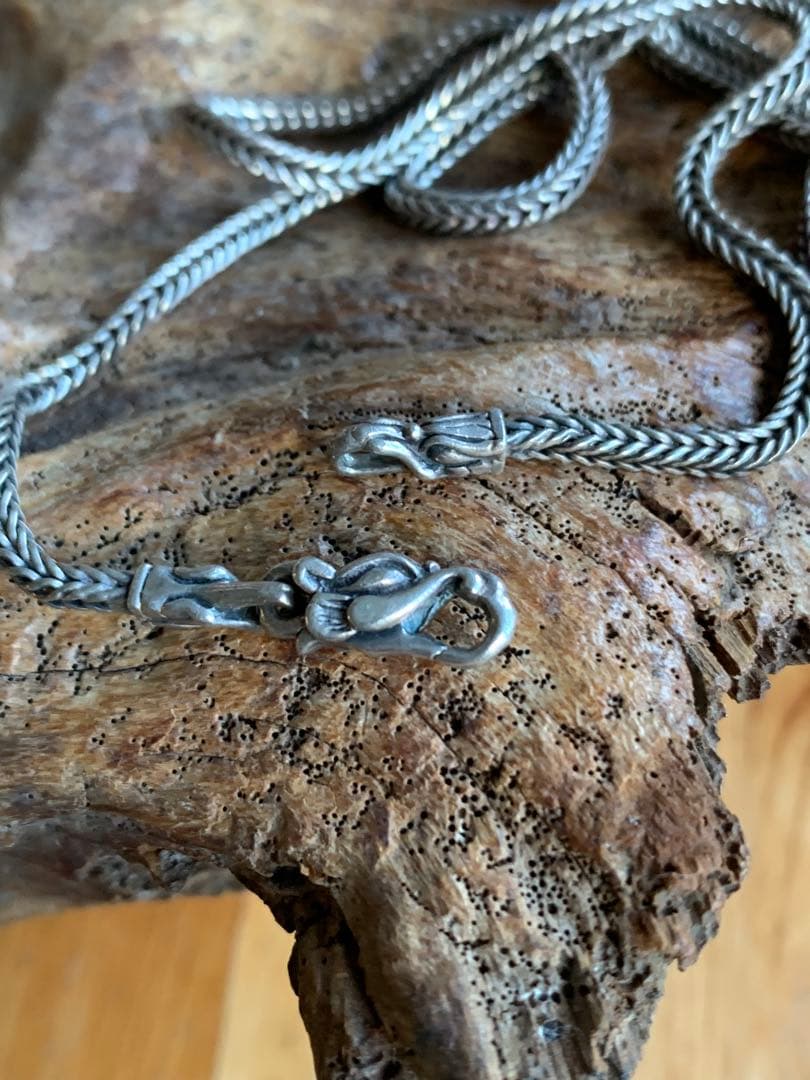 ZOCALO 【初期】 ヘリンボーンネックレス（M）50cm