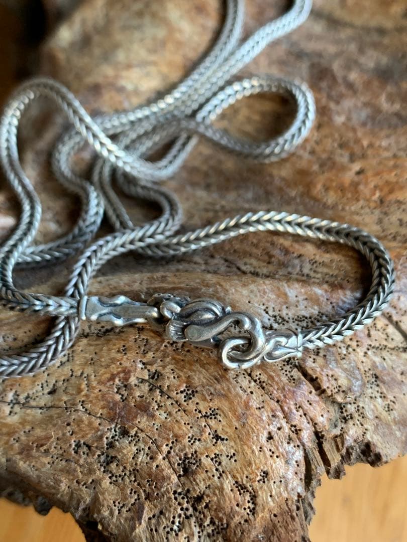 ZOCALO 【初期】 ヘリンボーンネックレス（M）50cm