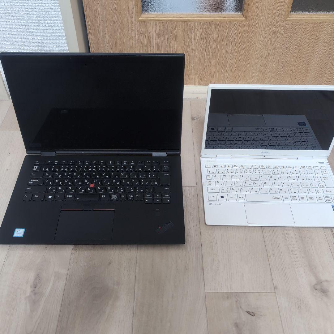 再出品　ThinkPad x1 yoga gen3　 nec ノート ジャンク