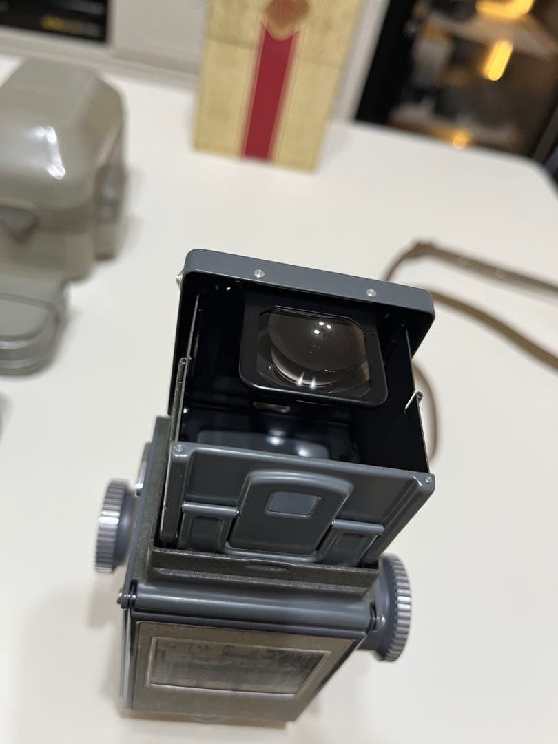 【レア】Rolleiflex 4×4 二眼レフカメラ baby rollei