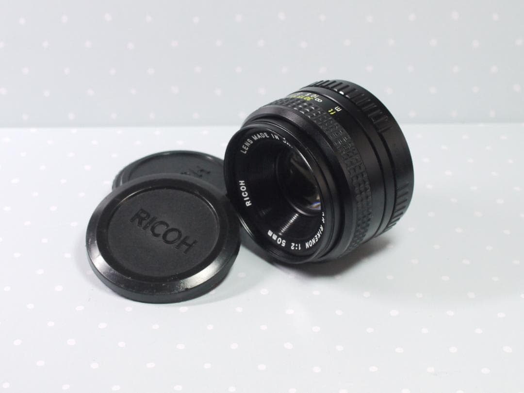【美品】 リコー RICOH XR RIKENON 50mm F2 初期型