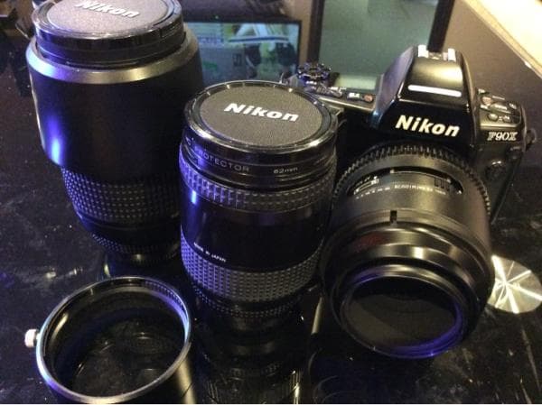 ジャンク？NikonF90X レンズ2本付！28-85/70-300