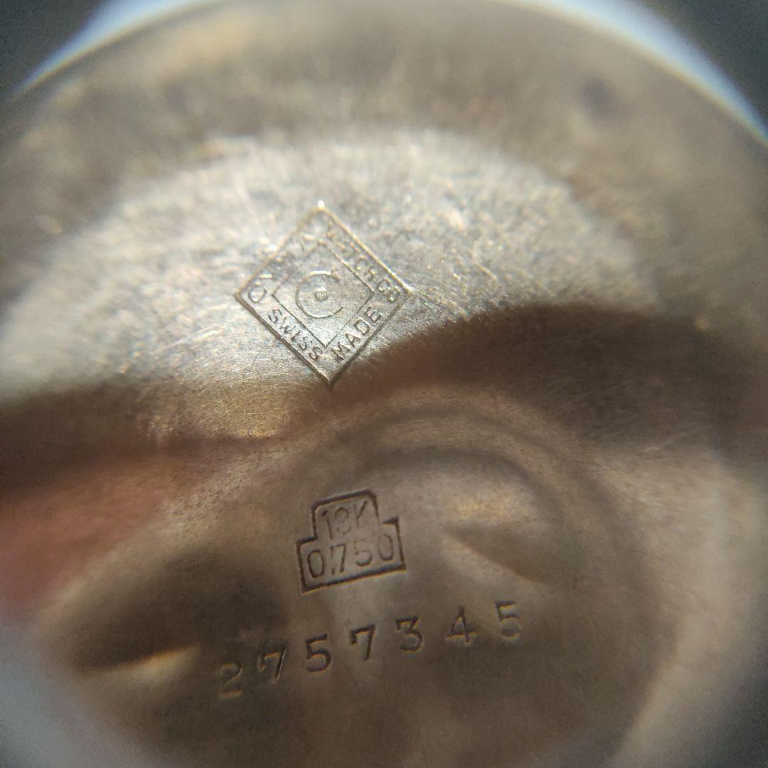 CYMA。シーマ。時計。18K、0.750。ジャンク品。スクラップ品。壊れ品。