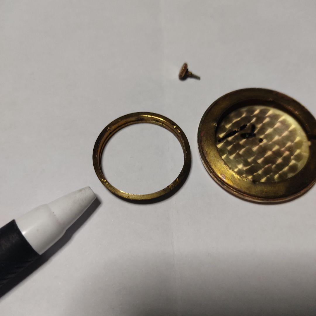 CYMA。シーマ。時計。18K、0.750。ジャンク品。スクラップ品。壊れ品。
