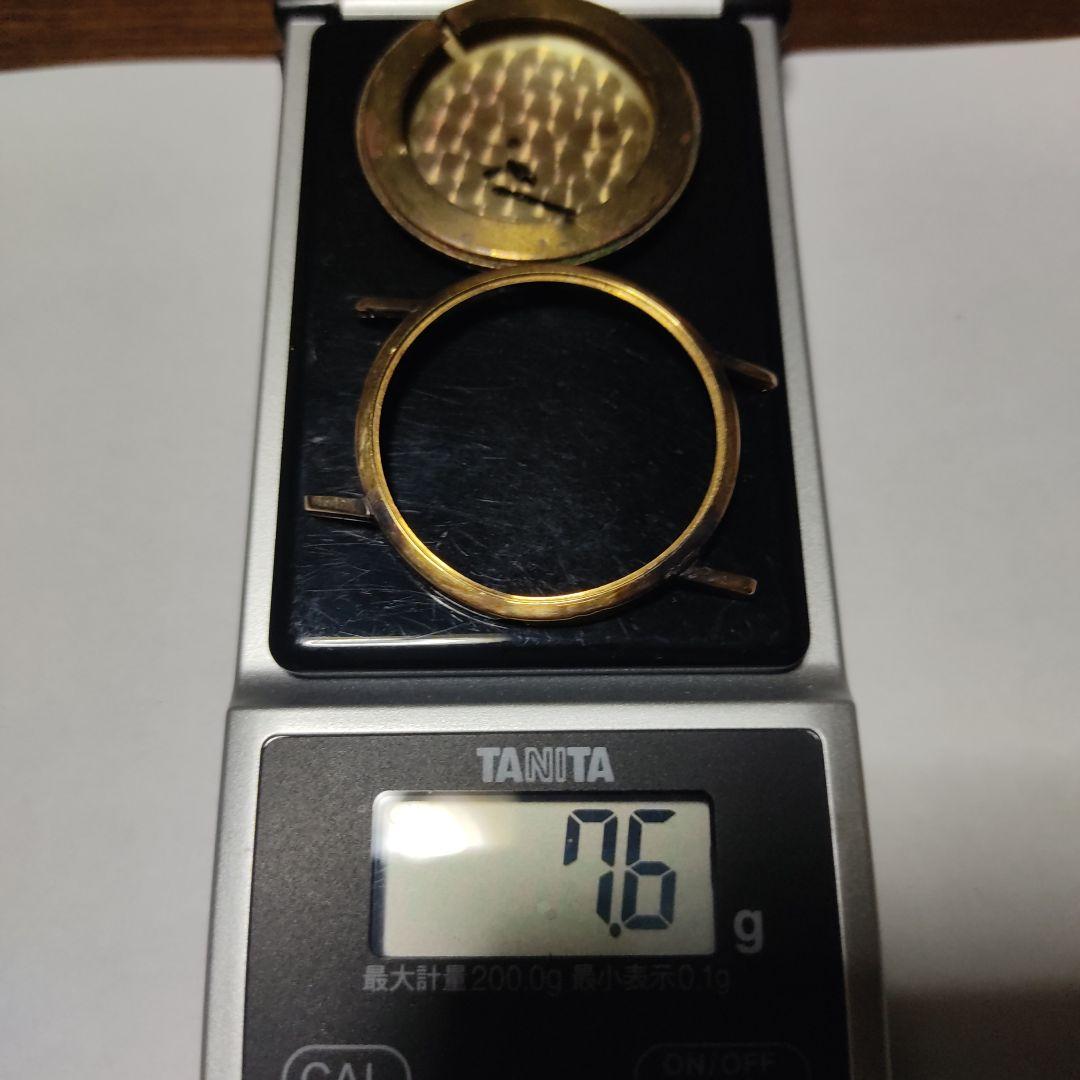 CYMA。シーマ。時計。18K、0.750。ジャンク品。スクラップ品。壊れ品。