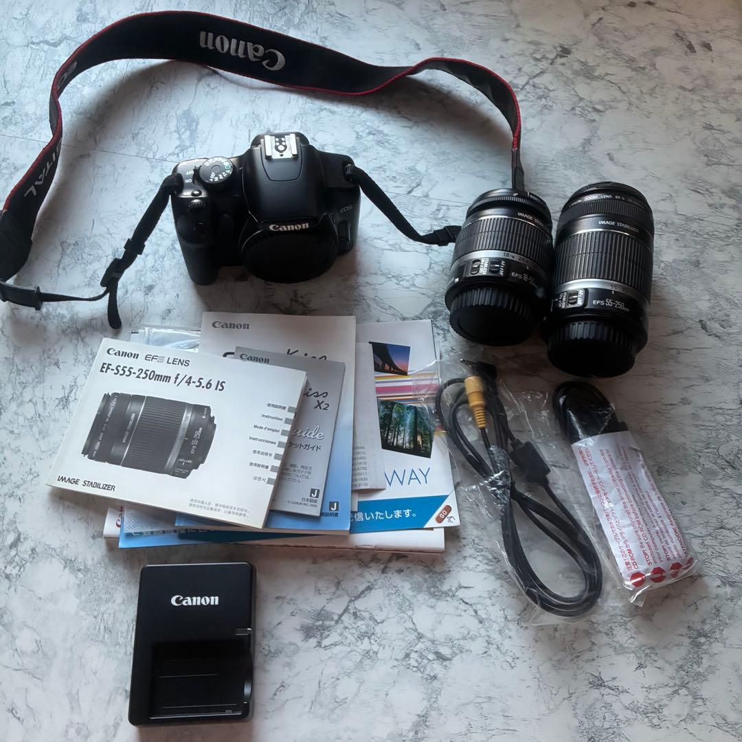 Canon EOS Kiss×2 ダブルズームキット