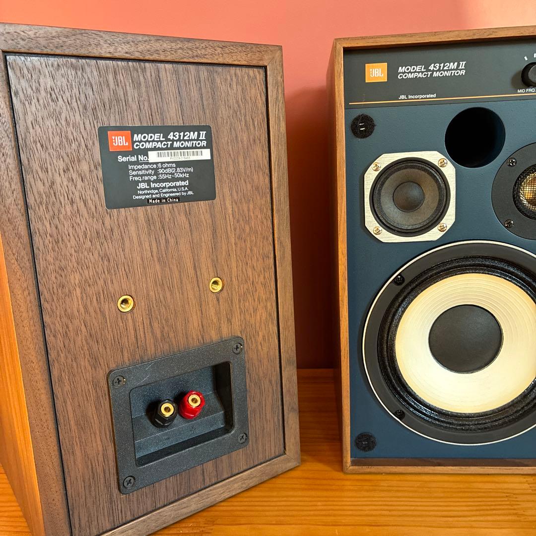 (美品 元箱付)JBL 4312M II スピーカー