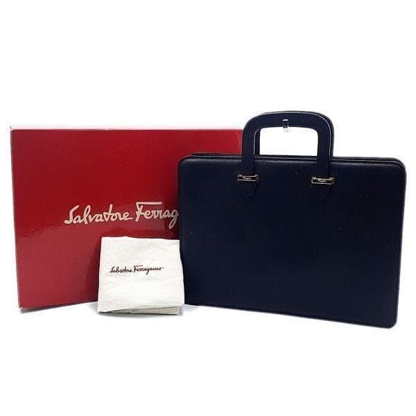 ◆外観超美品◆ サルヴァトーレフェラガモ ビジネスバッグ ブリーフケース 鞄