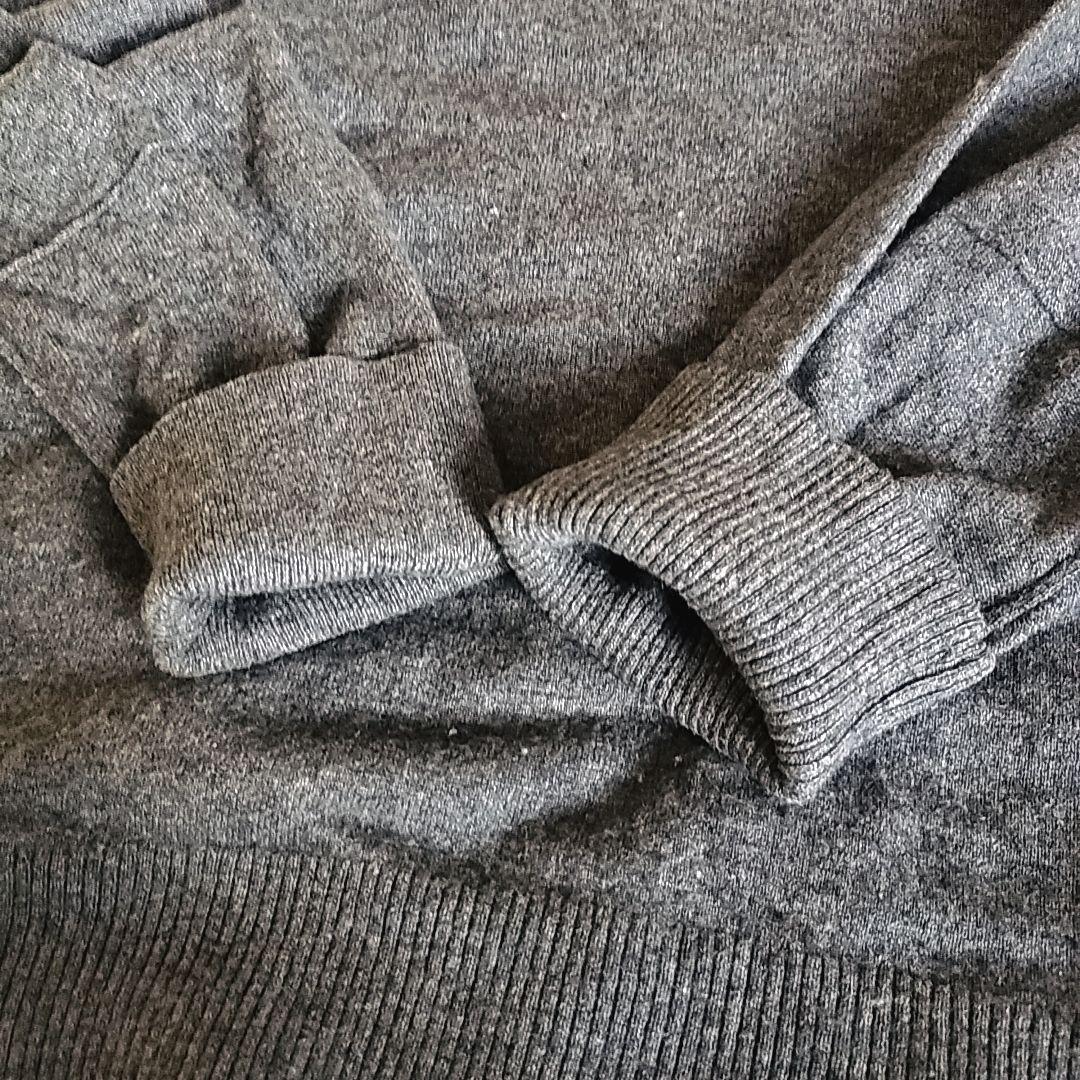 【ユニクロ アニヤハインドマーチ】 モックネック カシミヤ セーター サイズL