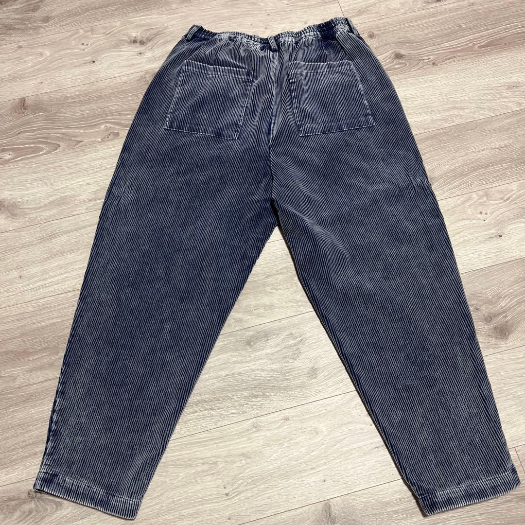 CAMBIO(カンビオ)フェード加工コーデュロイ バルーンテーパードパンツ