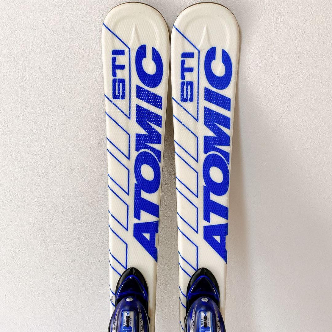 【ポール・ビンディング付】ATOMIC アトミック STI 123cm スキー板