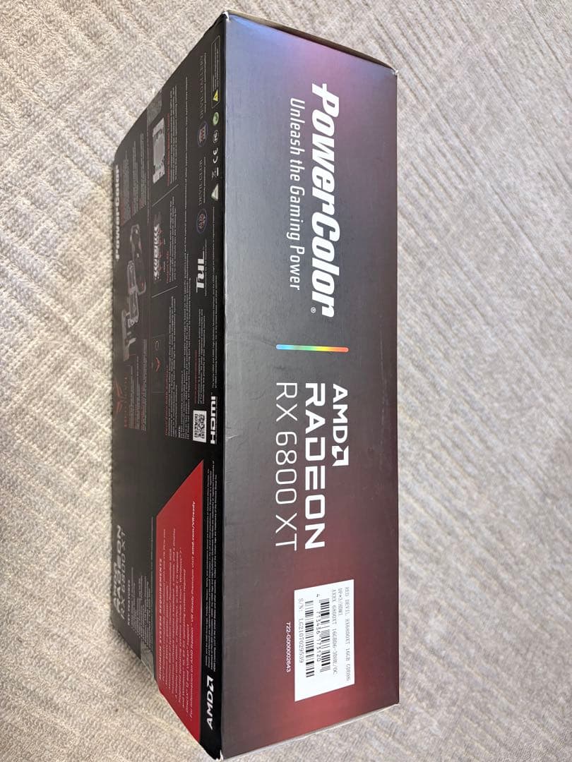 ジャンクPowerColor Radeon RX 6800 XT