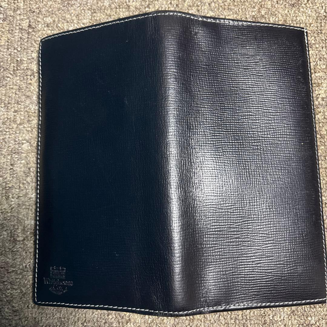 Whitehouse Cox 長財布 ネイビー