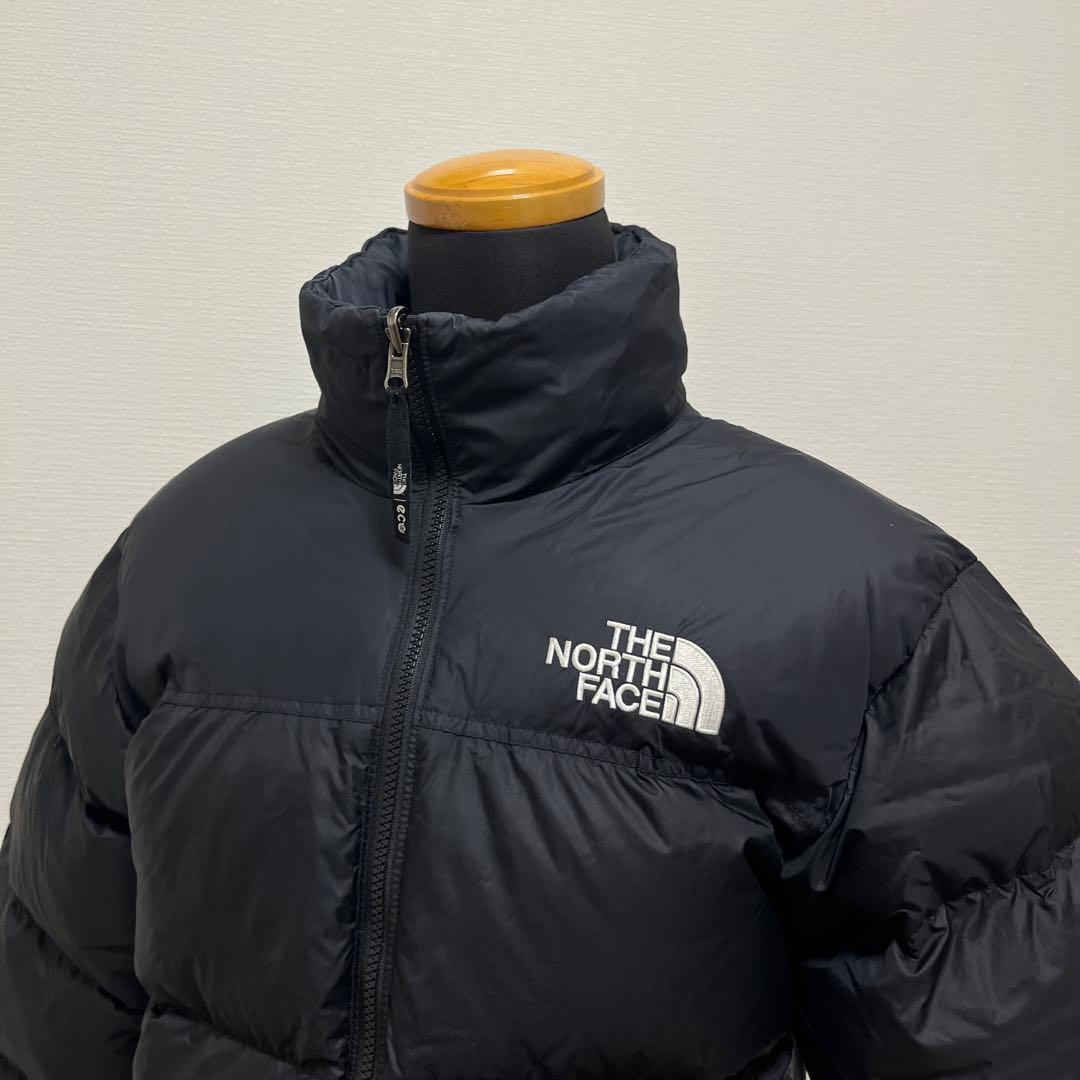 THE NORTH FACE ヌプシダウンジャケット　ブラックフード収納可能