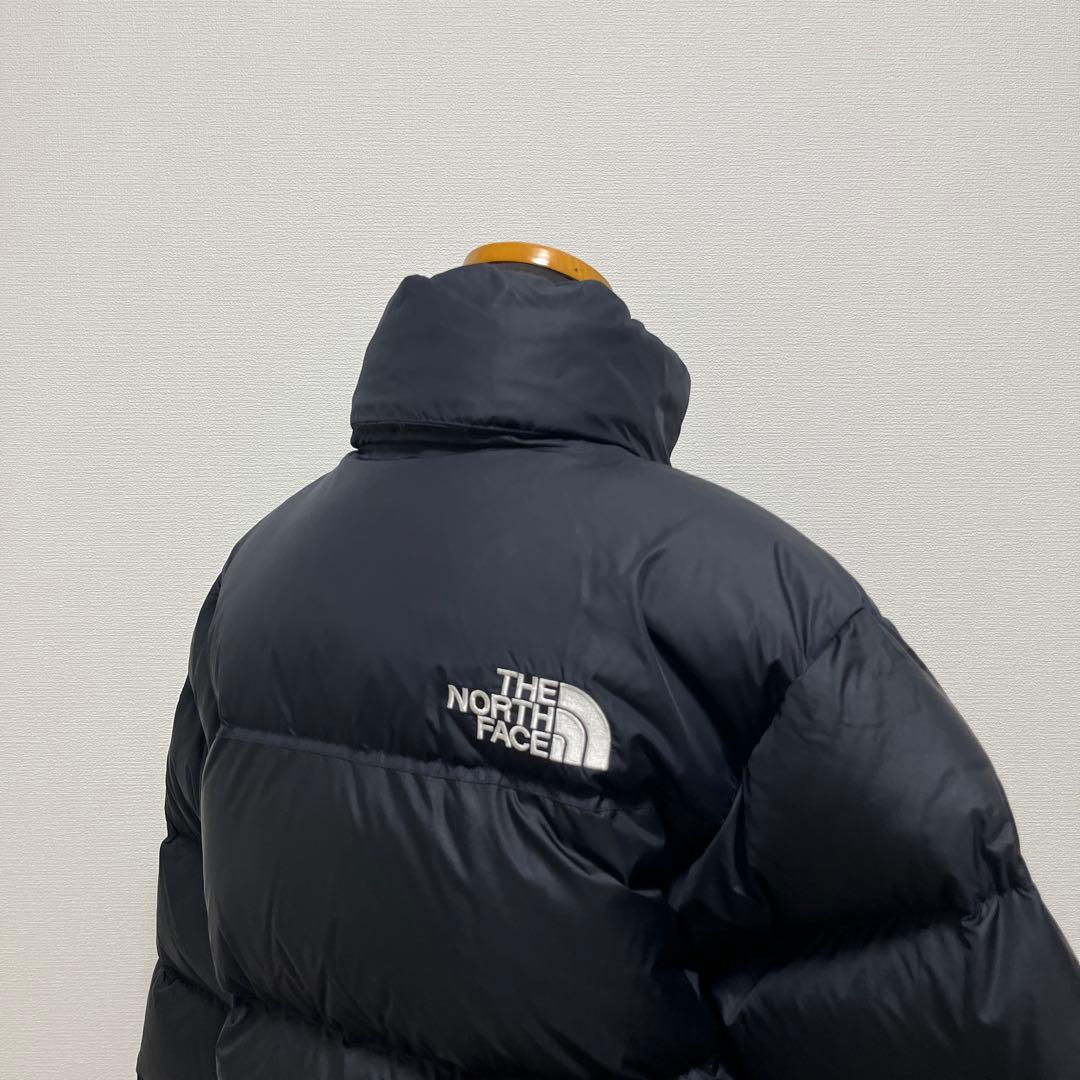 THE NORTH FACE ヌプシダウンジャケット　ブラックフード収納可能