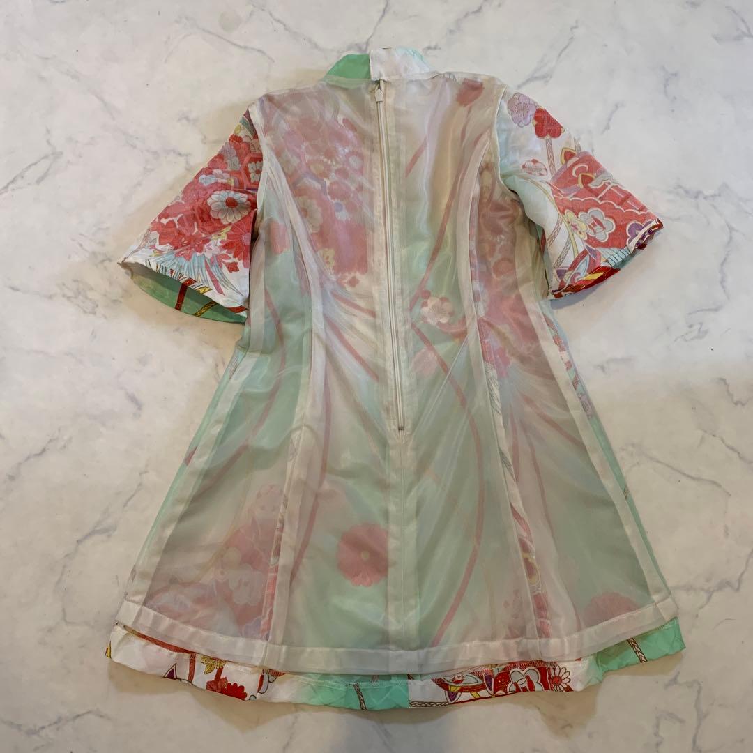 着物ワンピース