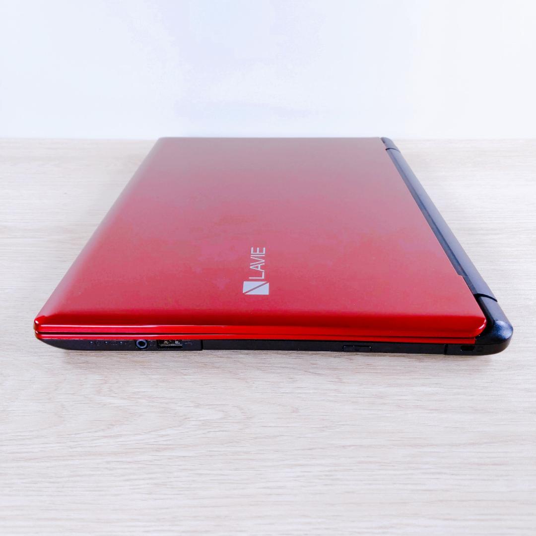 大容量1TB！ メモリ8GB NECノートパソコン 初期設定済み PC カメラ付