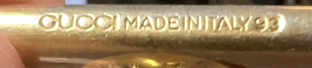 ◎即日発送◎ 93年 GUCCI シェーヌダンクル 12コマ