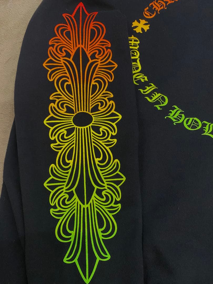 Chrome Hearts クロムハーツ サークルロゴ　グラデーション　パーカー