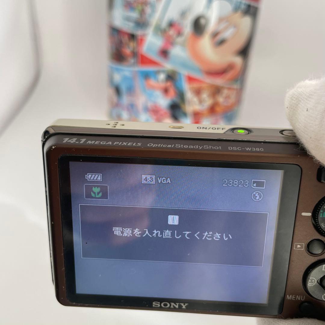 ６台セット【ジャンク】SONY Cyber-shot デジカメDSC-W380他