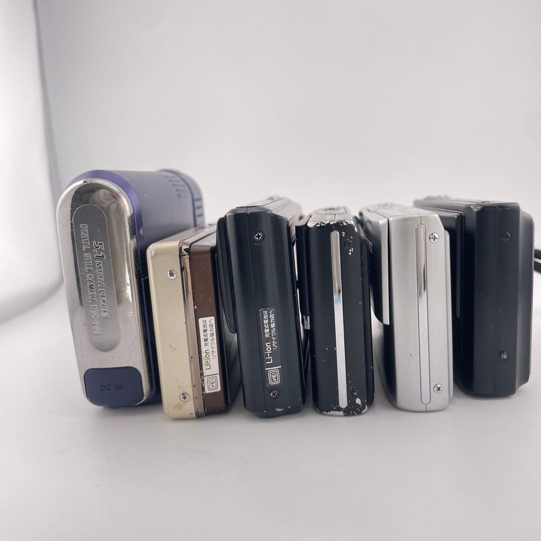 ６台セット【ジャンク】SONY Cyber-shot デジカメDSC-W380他