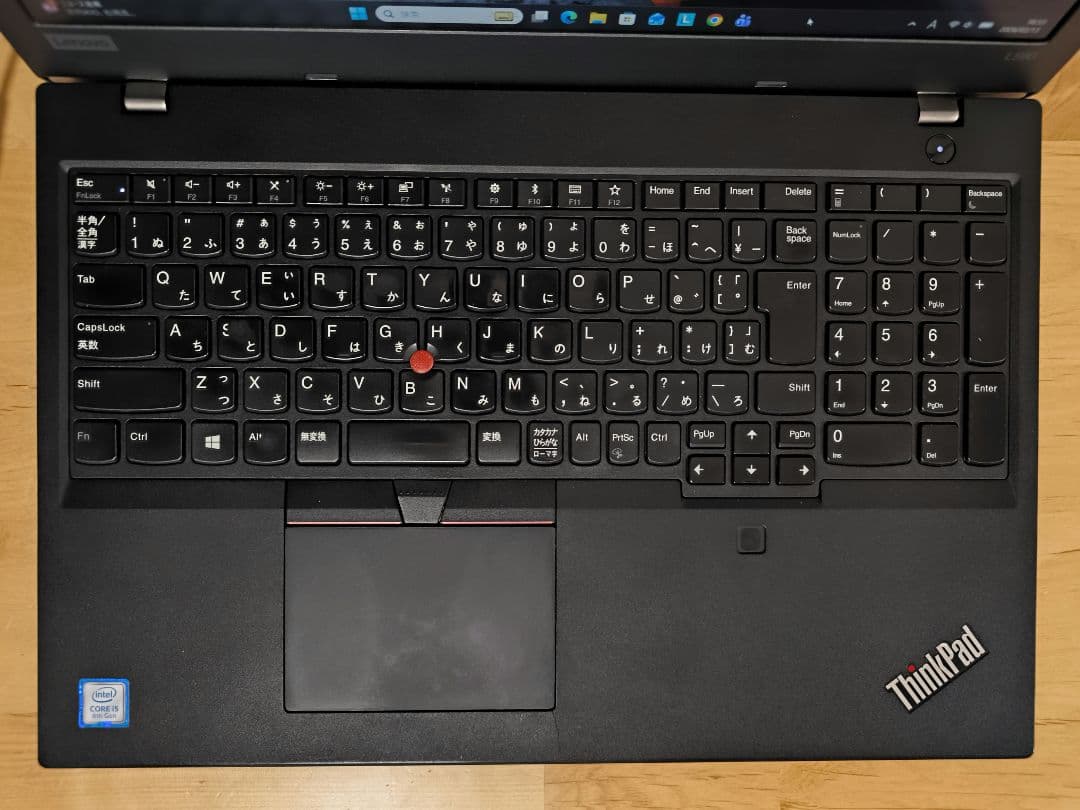 L590 大画面ノートPC│Win11 i5第8世代【訳あり／キーボード不良】