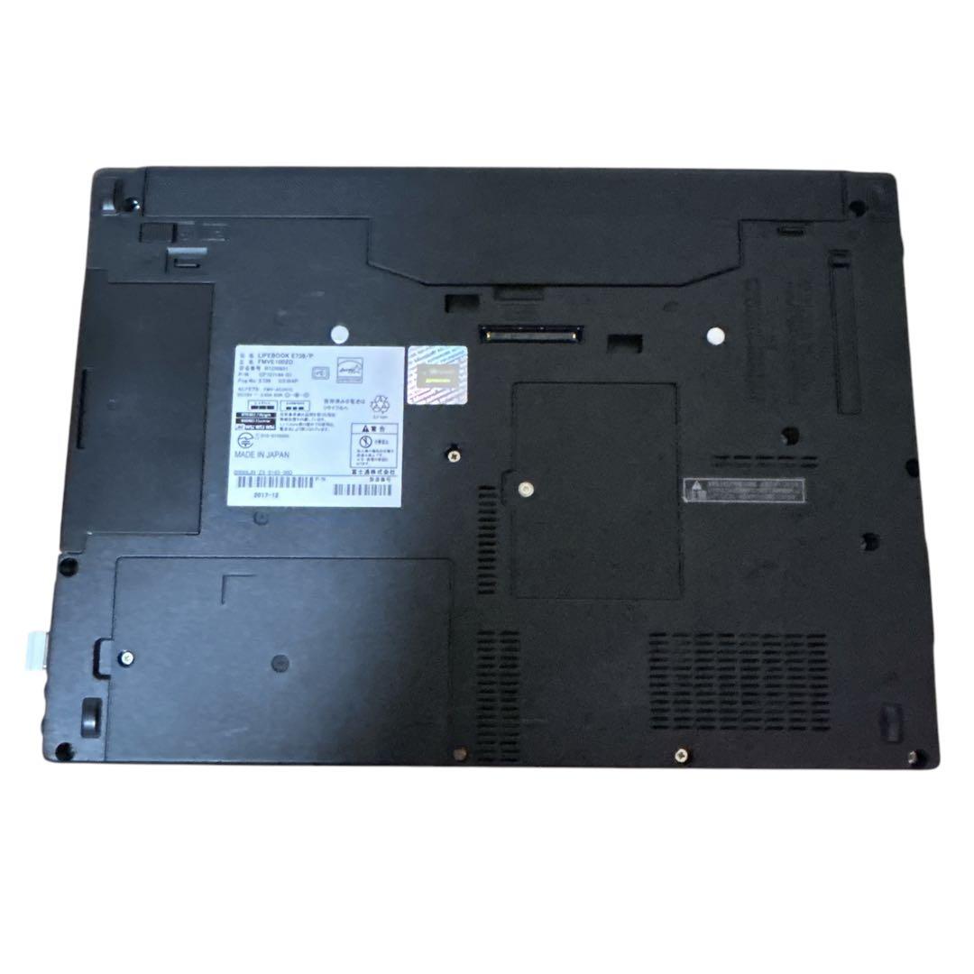 富士通　LIFEBOOK　ノートパソコン　Windows10　大容量500GB！