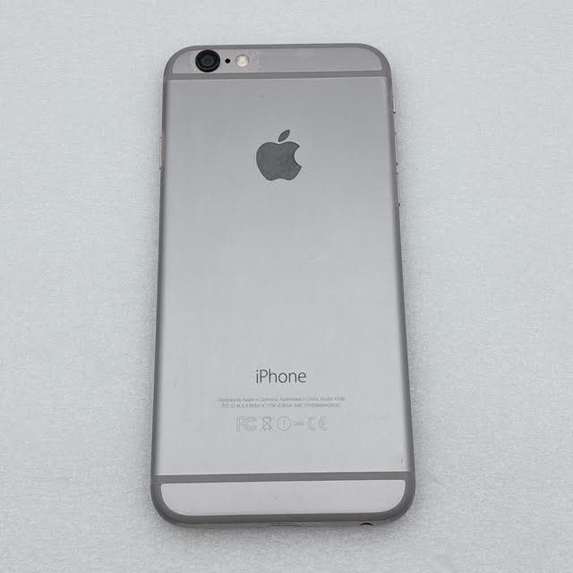 【美品】iPhone6 64GB シルバー バッテリー100% 本体