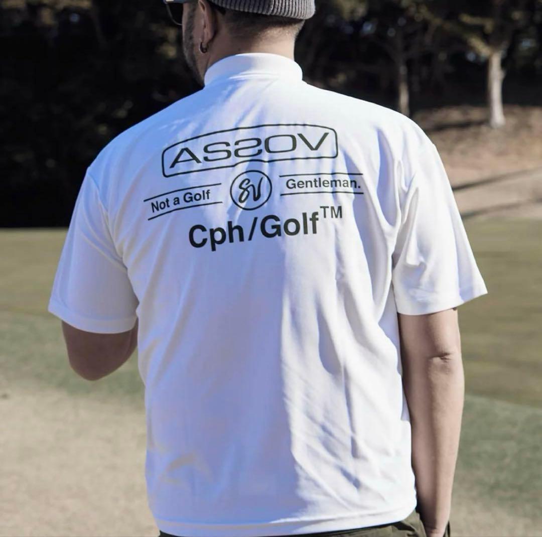 Cph/Golf™ × AS2OV ポロシャツ L size