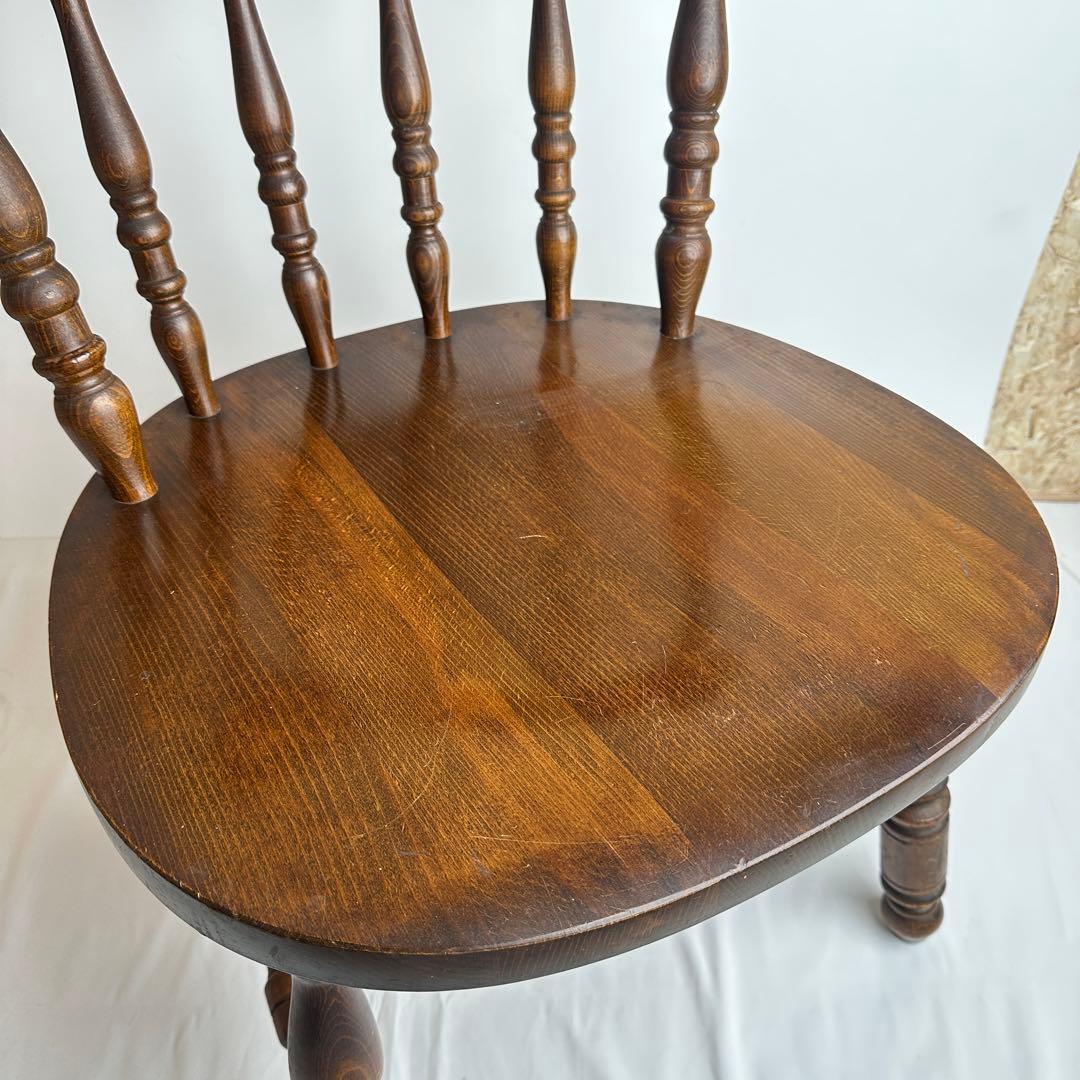 良品 柏木工 ウィンザーチェア アンティーク