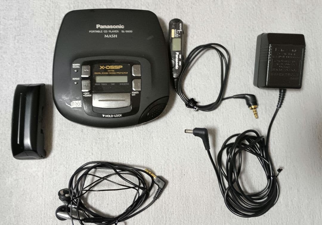 【訳アリ動作品】Panasonic SL-S600 ポータブルCDプレーヤー