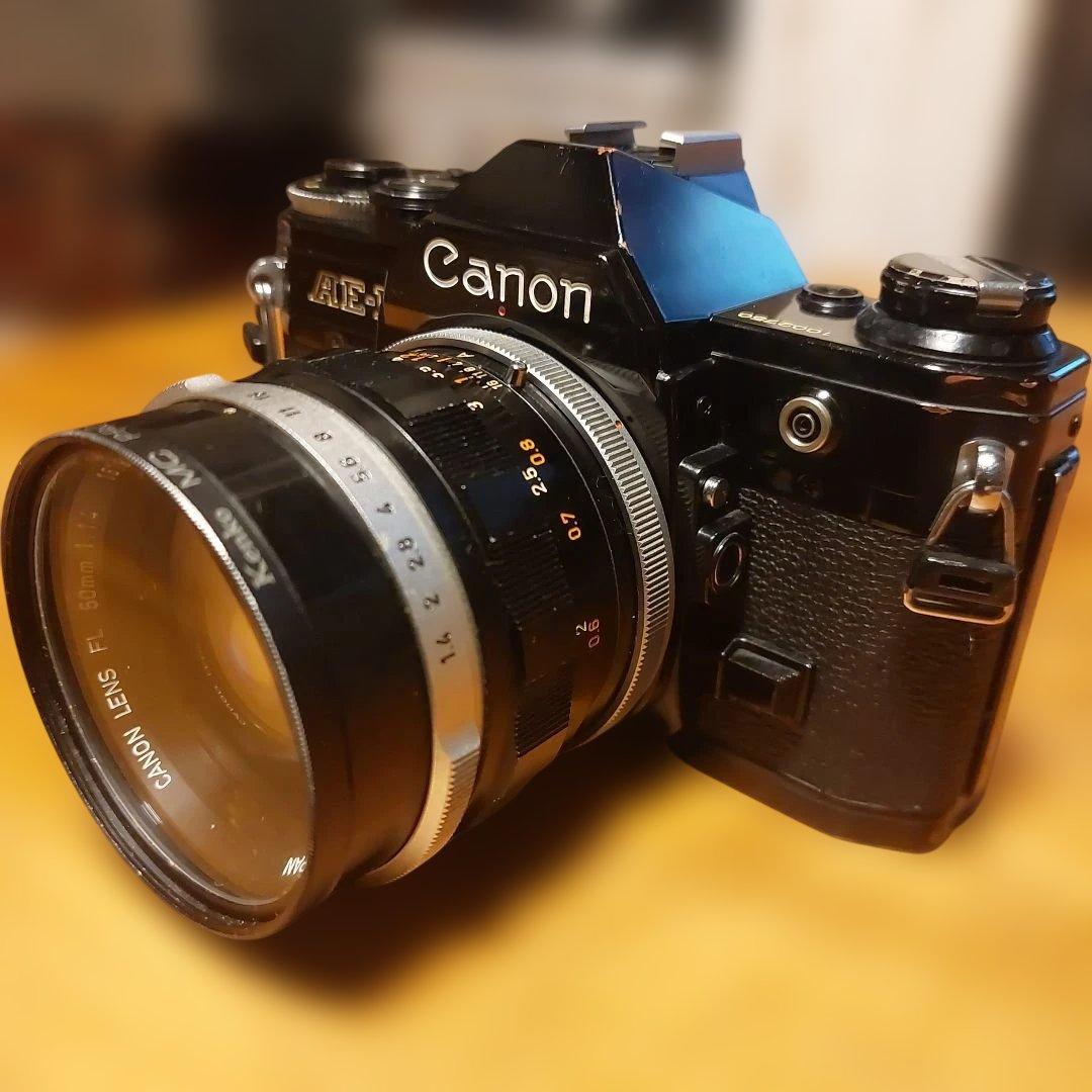 Canon AE-1 一眼レフカメラ 35mmフィルム