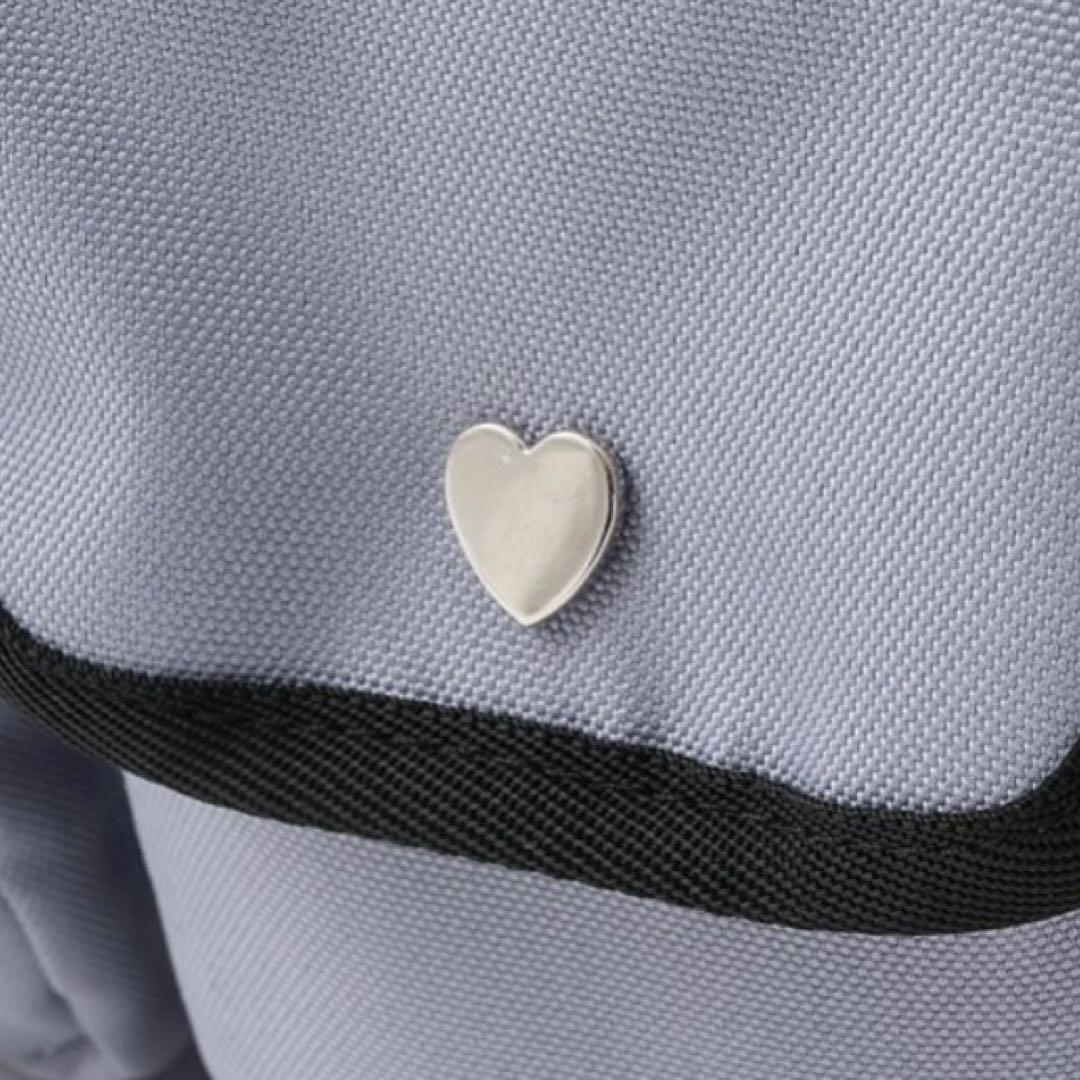 メゾピアノジュニア　ハートケースつきリュック